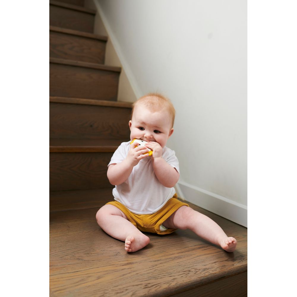 Matchstick Monkey Flat Face Teether Beißring