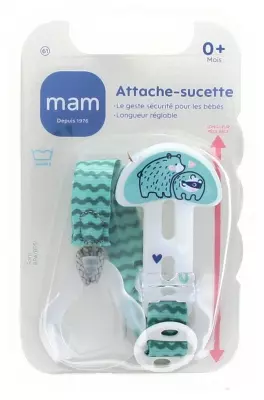 Attache Sucette Animaux - 1 unité