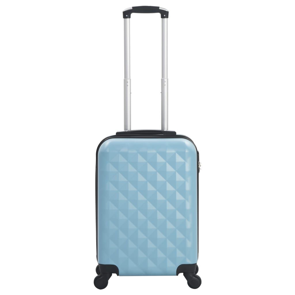 vidaXL Harde koffer blauw ABS