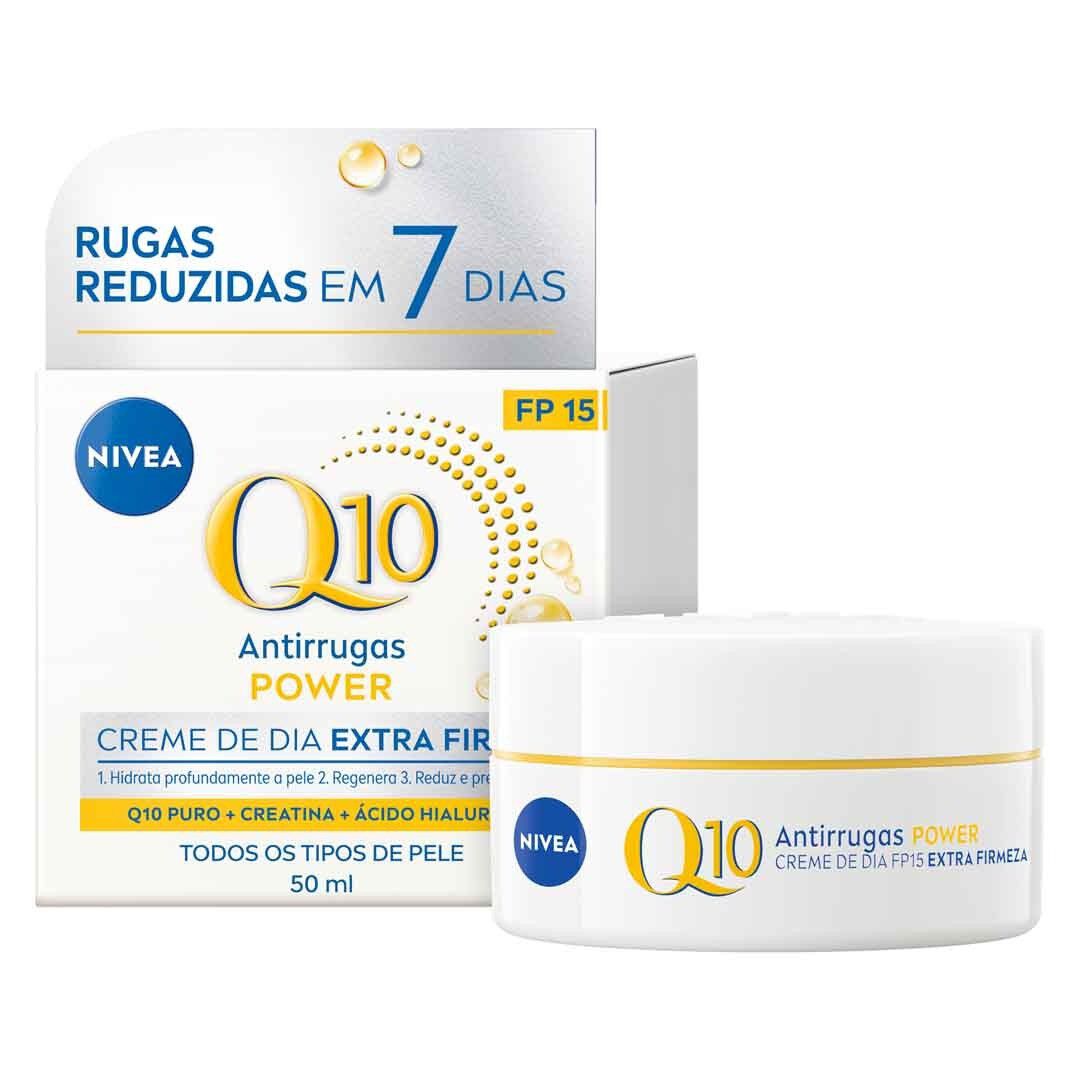 NIVEA  Q10 Antirrugas Power - Creme de Dia FP15 - 50ml