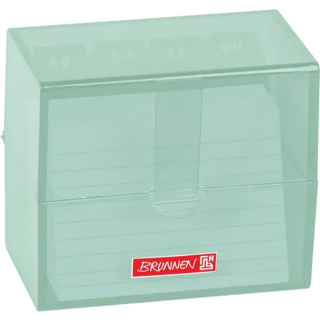 BRUNNEN Karteikasten Colour Code 8,5 x 7,5 x 4,8 cm mint
