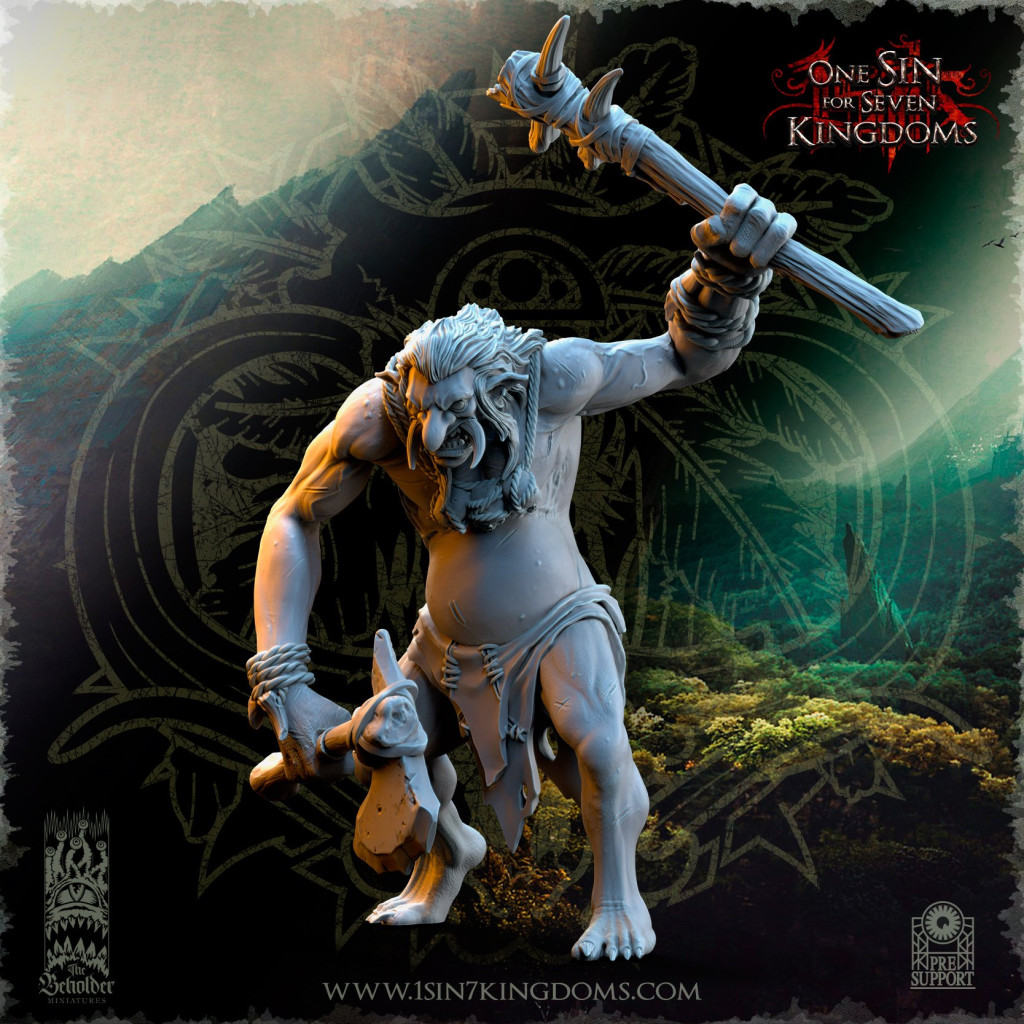 The Beholder Miniatures - Trolls - Trolls des Forets