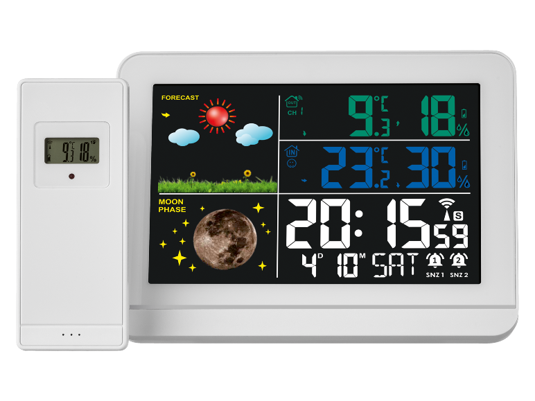 Draadloos weerstation