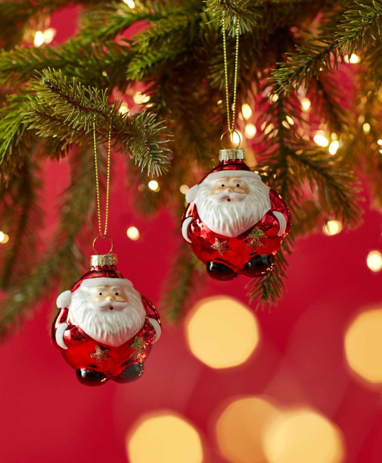 Weihnachtsbaum-Ornament, 2er-Pack