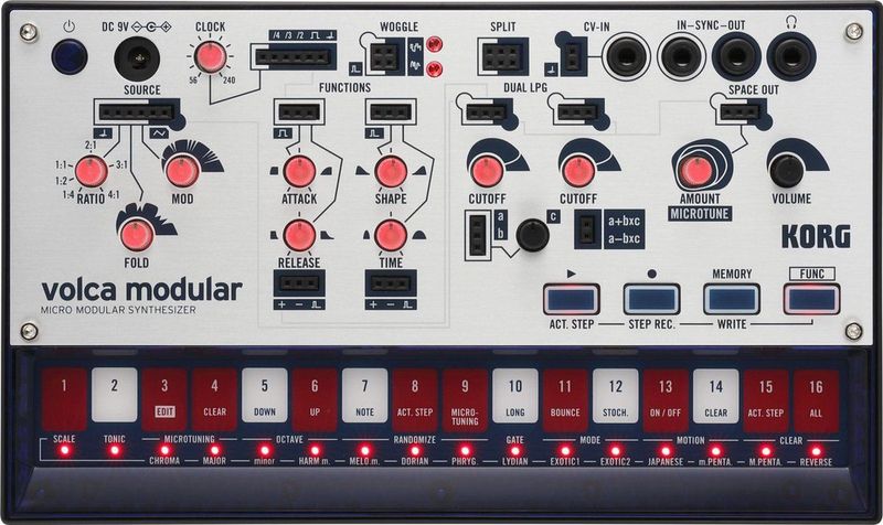 KORG - Volca Modulaire - Synthesizer - Compact - Analoge Geluiden