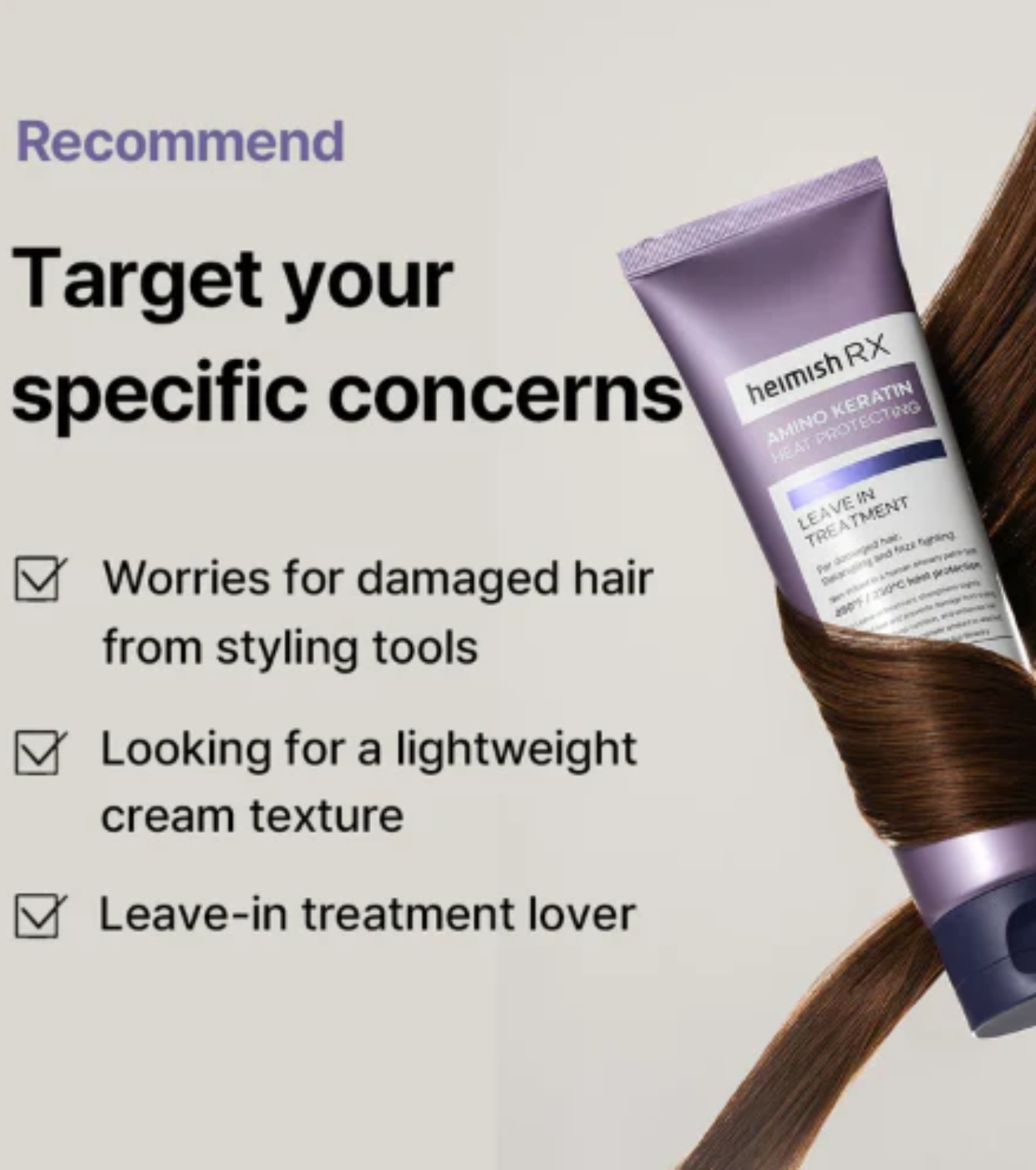 Heimish - *Heimish RX* - Tratamento Capilar Leave in Amino Keratin