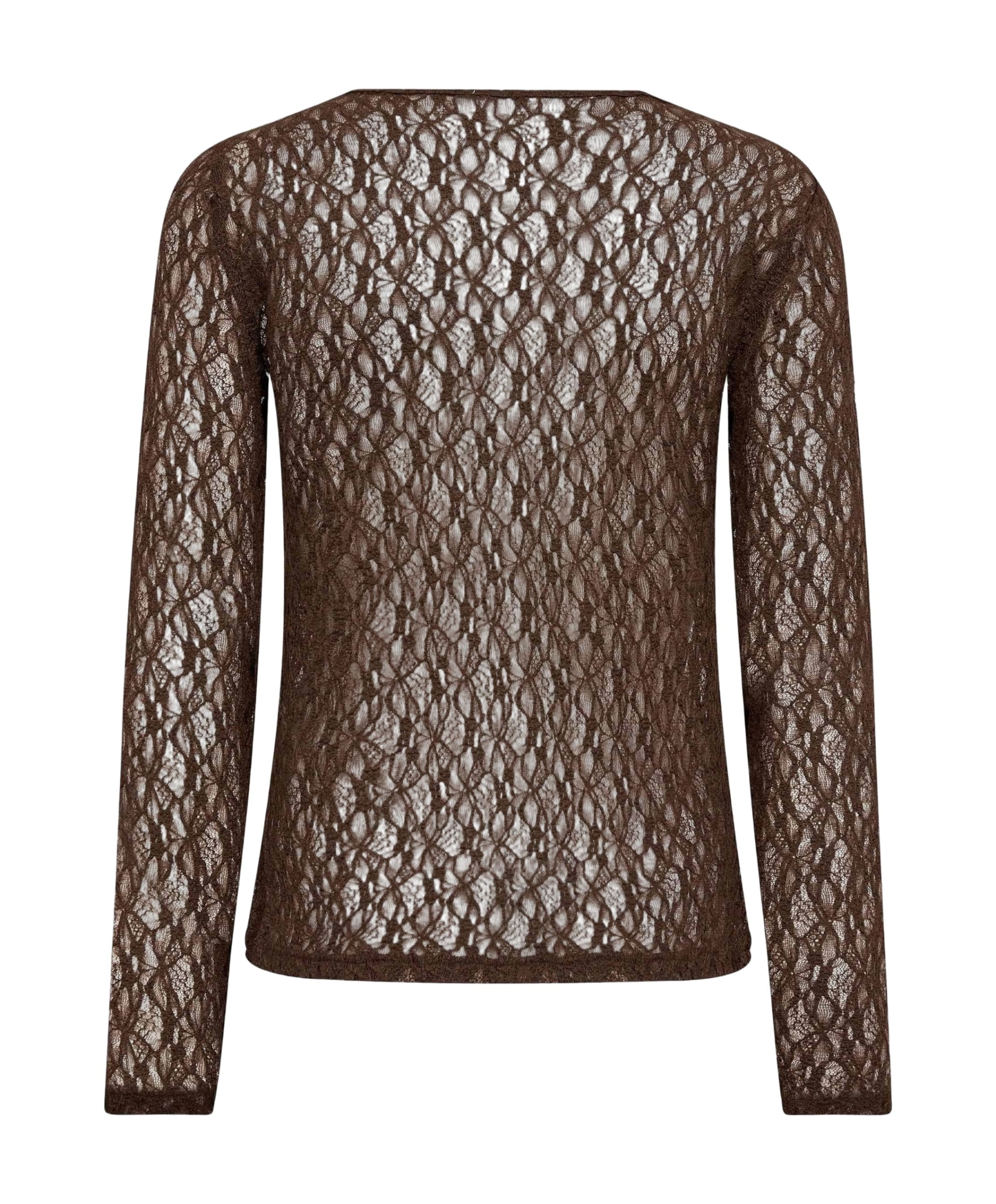 Co'Couture Dames longsleeve bruin