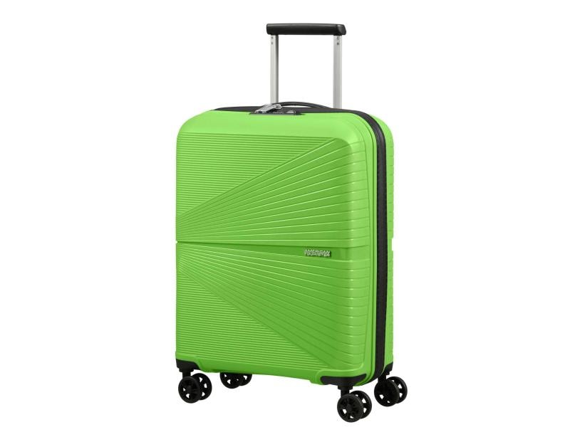 American Tourister Reisekoffer Airconic 33.5L, Acid Green Koffer für Kurzreisen