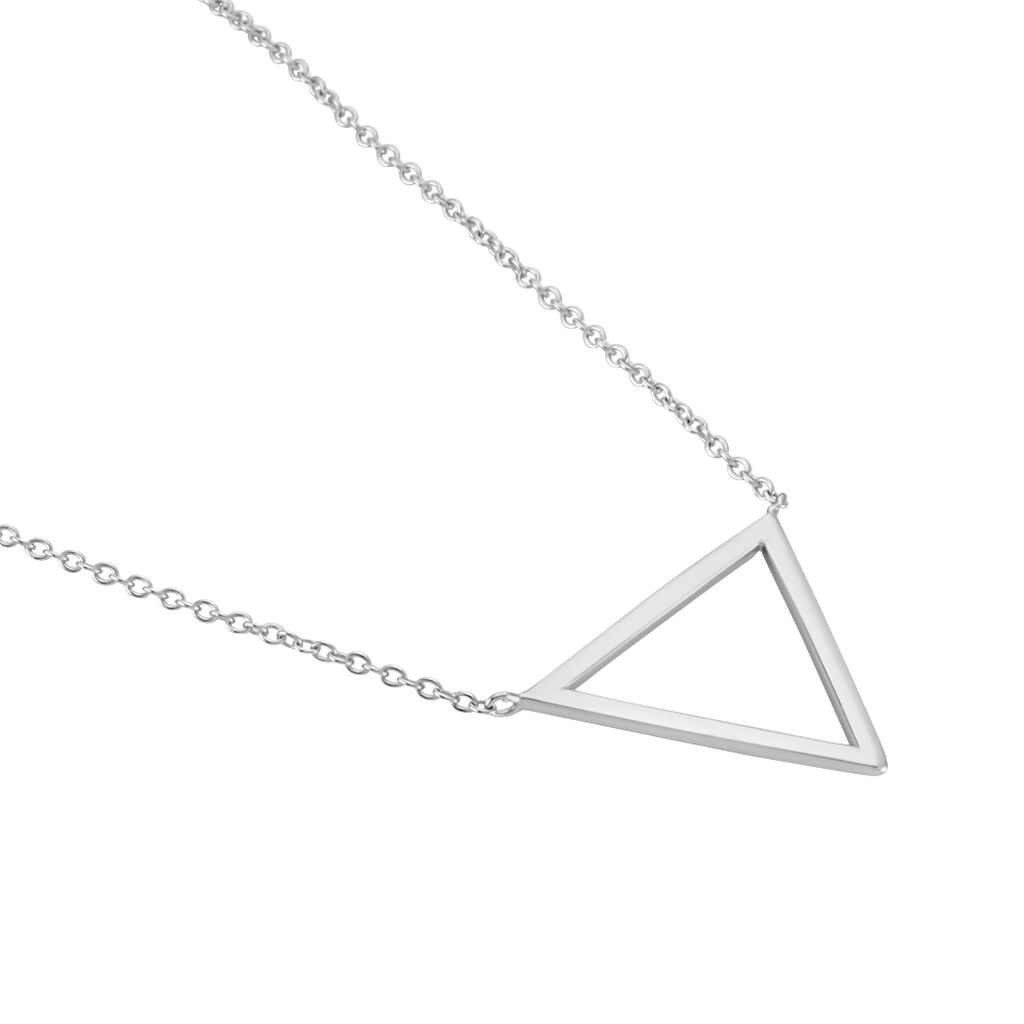 Collier Argent Blanc Fulop