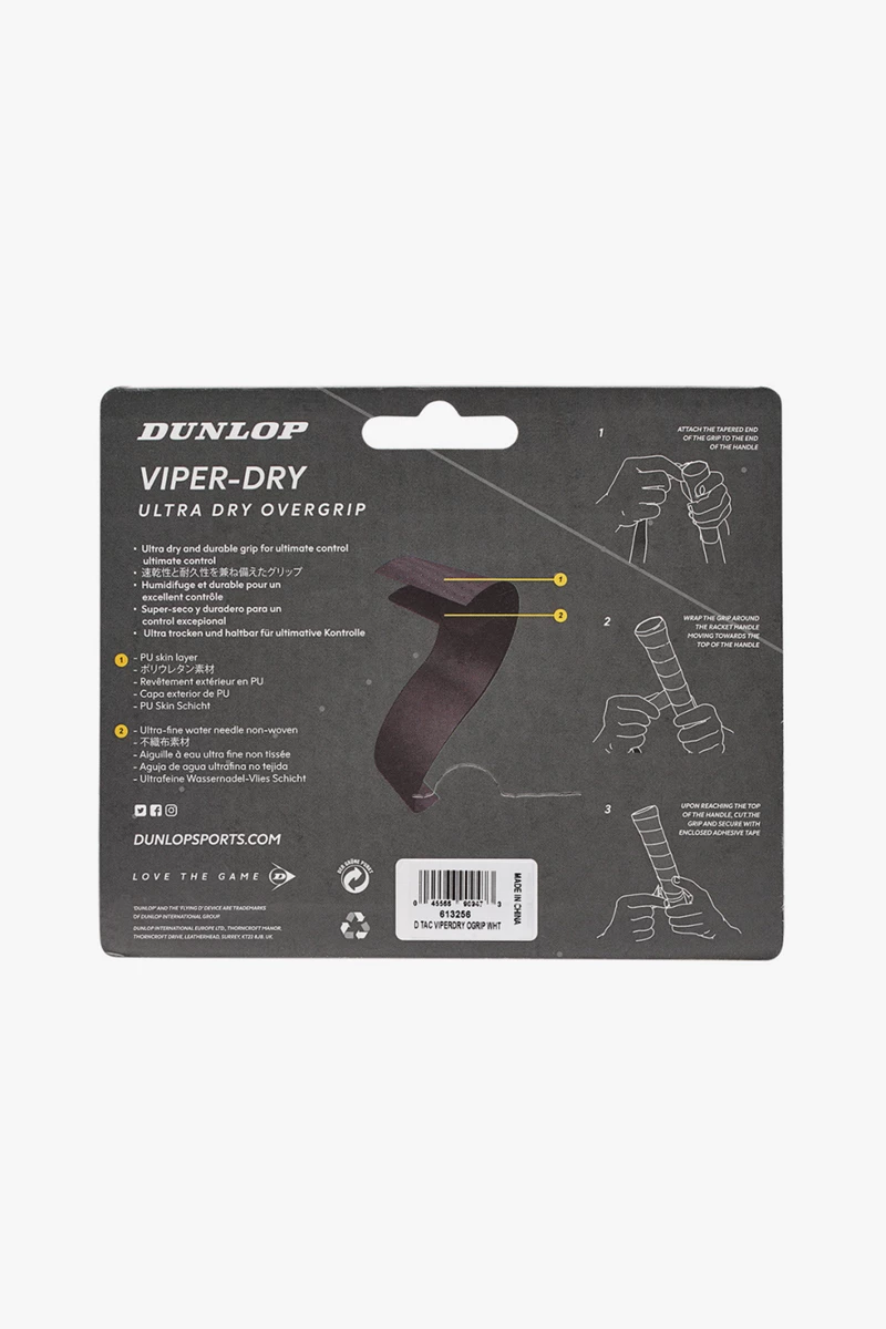 Dunlop Viper-Dry Overgrip Griffband