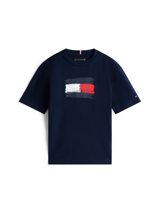 Tommy Hilfiger T-Shirt »FLAG ARCHIVE TEE SS«, Kinder bis 16 Jahre
