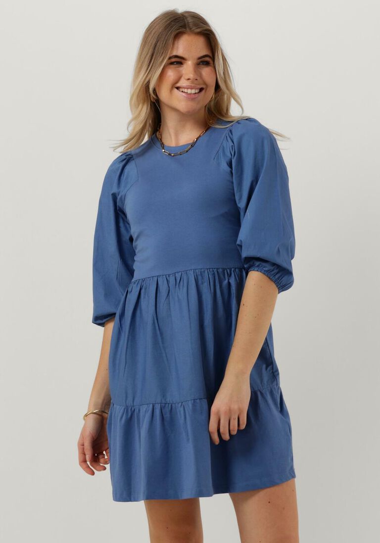 SILVIAN HEACH blauwe silvian heach mini jurk gpp23070ve