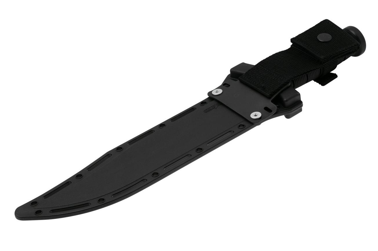 Cold Steel Leatherneck Bowie FX-LTHRNK Black D2, Kray-Ex, vaststaand mes