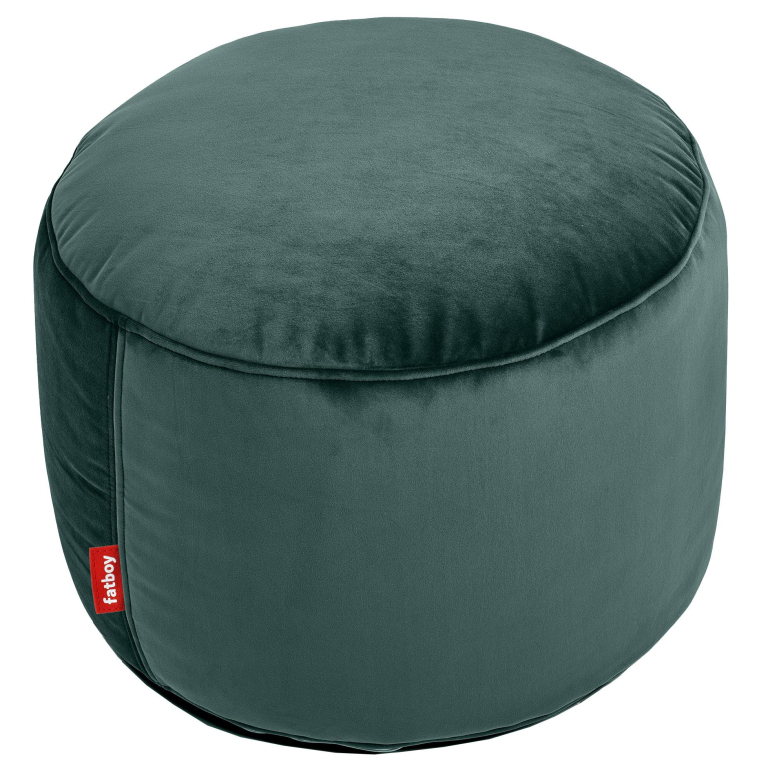 Fatboy Point Velvet poef Recycled Petrol