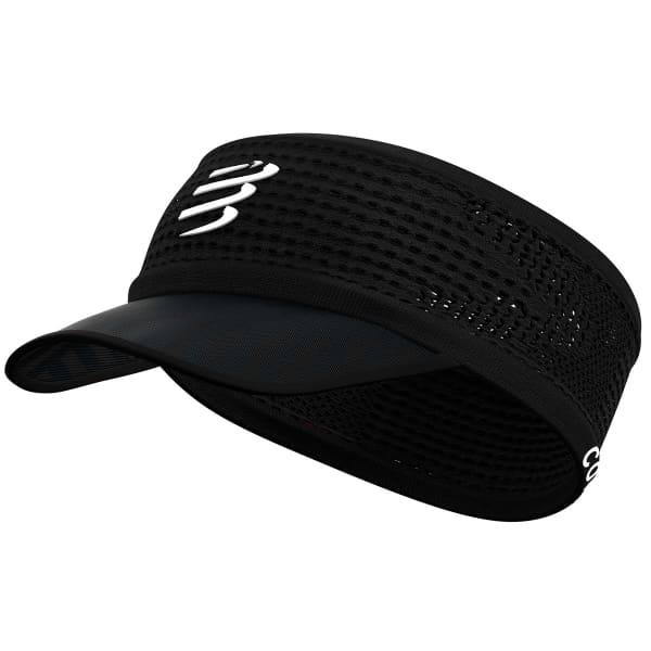 Visière running COMPRESSPORT SPIDERWEB HEADBAND ON/OFF BLACK