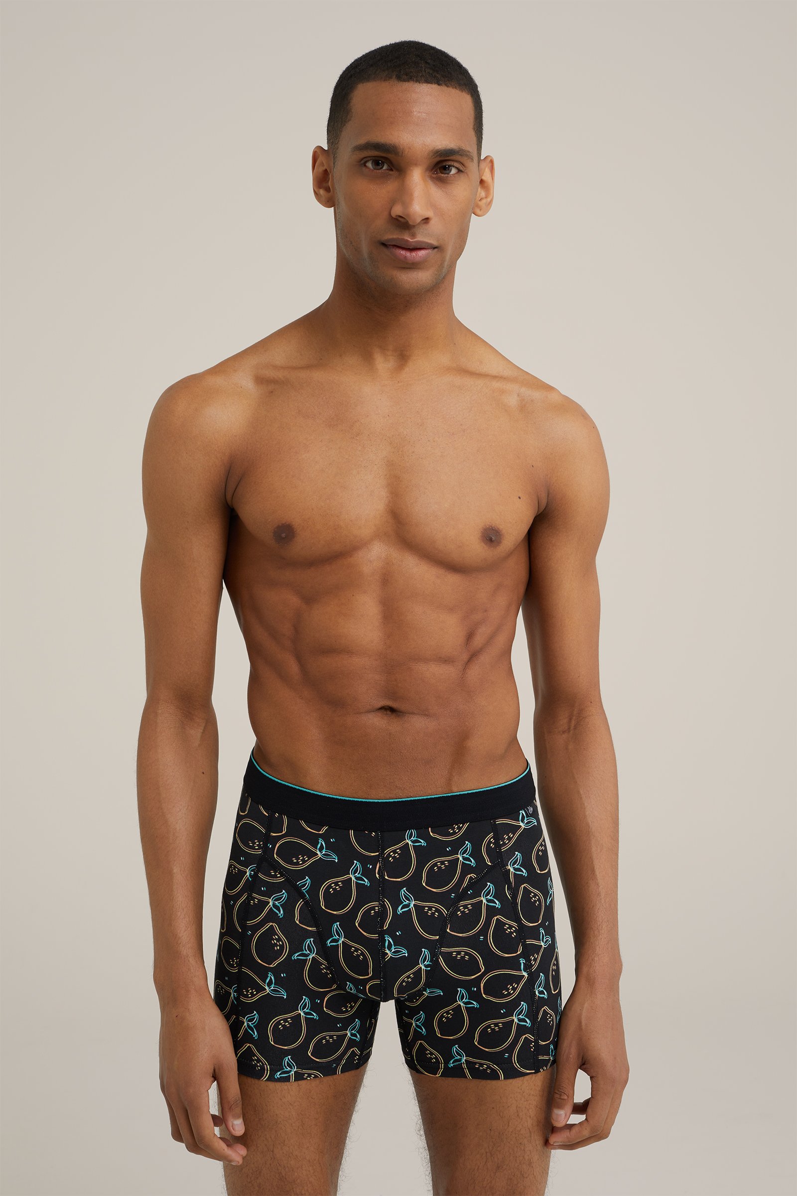 boxershort met dessin WE Fashion Zwart
