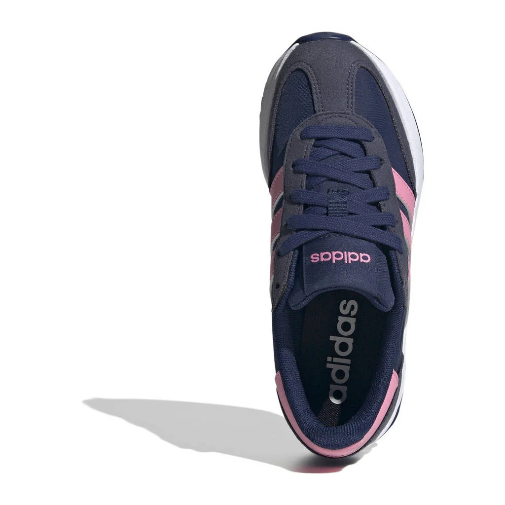 adidas Run 70s 2.0 sneakers donkerblauw/roze
