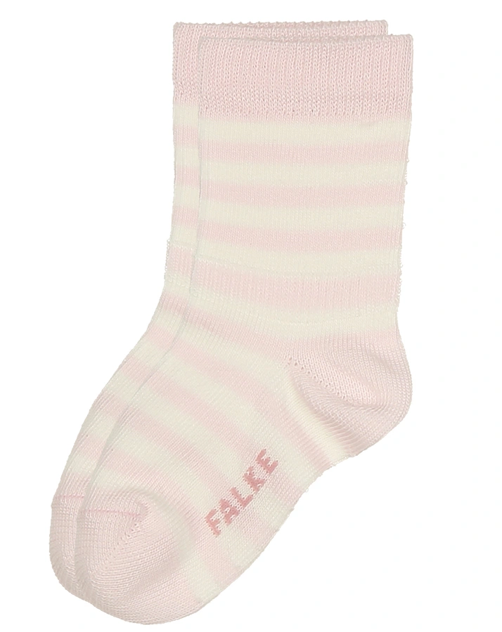 Strümpfe UNI & STRIPES 3er Pack in rosa/grau