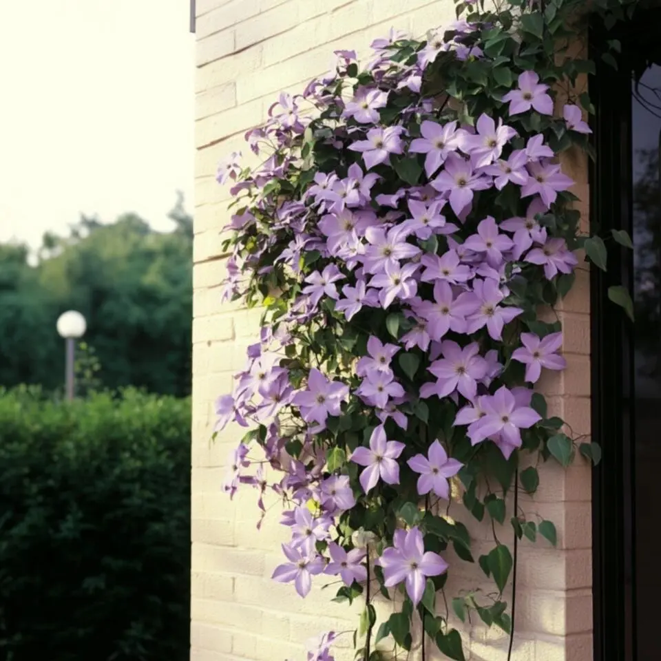 Bosrank - 2 stuks - Clematis 'Hagley Hybrid' - Hoogte 100-120cm - ⌀17cm