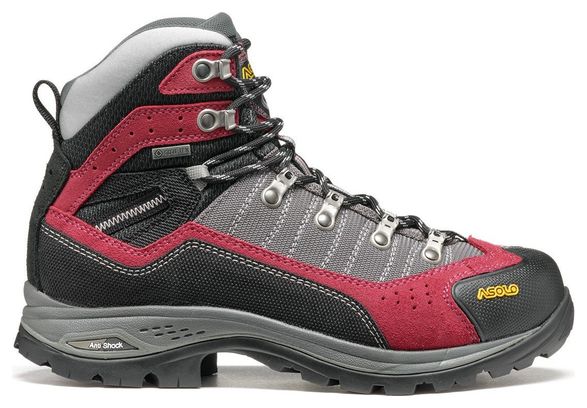 Chaussures de Randonnée Femme Asolo Drifter I Gv Evo Gris/Rouge