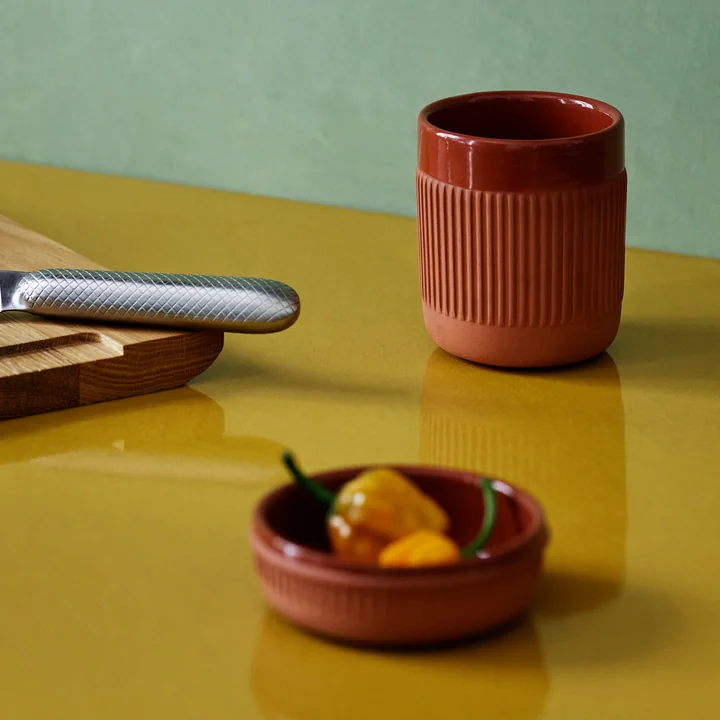 Normann Copenhagen - Junto Becher, 240 ml, terrakotta