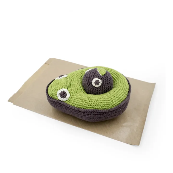 MyuM Boite à musique avocat en crochet | Vert