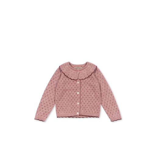 Konges Sløjd Holiday Cardigan, Mellow Rose, 98 cm