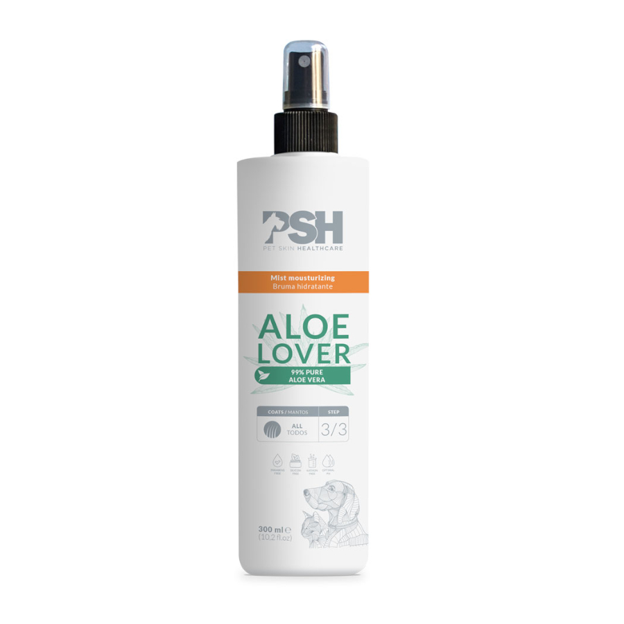 Spray hidratante PSH Aloe Lover para cães