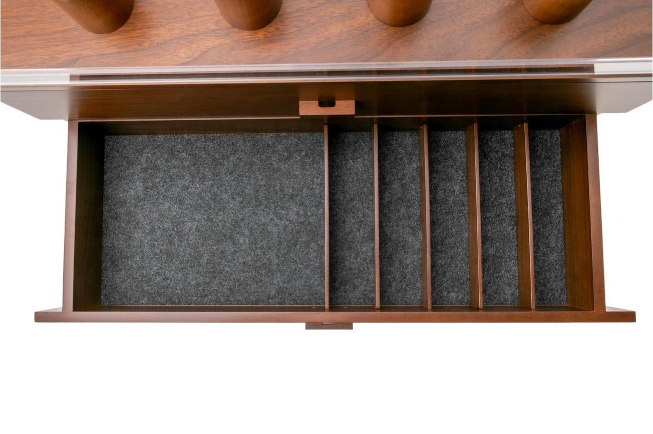 Holme & Hadfield Legacy Watch Display Case LGP-WT-978-1 Walnut, horloge display voor 17 stuks