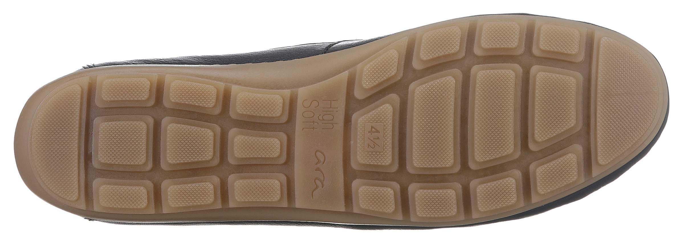 Ara Mokassin »ALABAMA«  Slipper, Freizeitschuh mit High Soft Wechselfussbett in Weite G