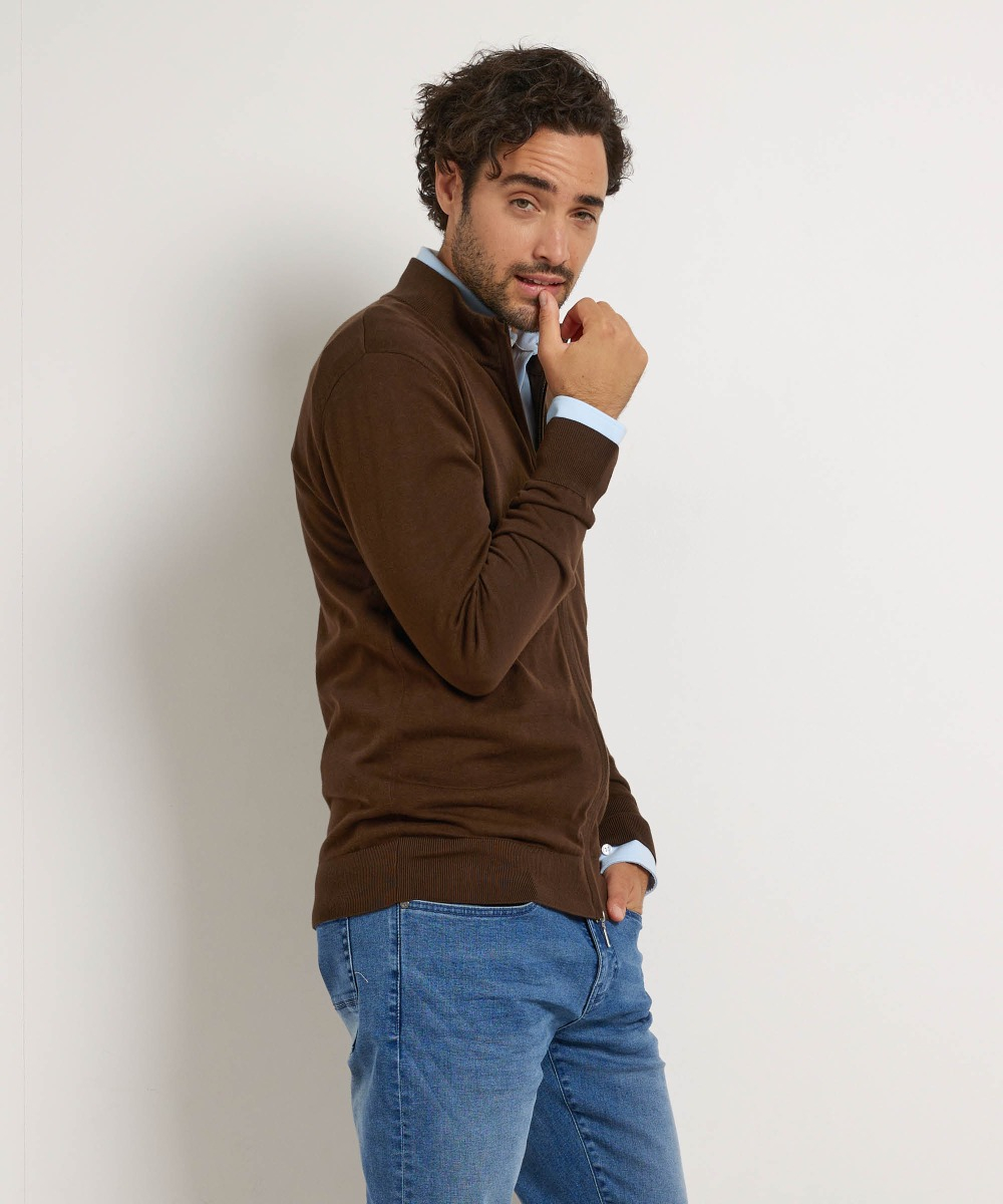comodo vest met dubbele rits
