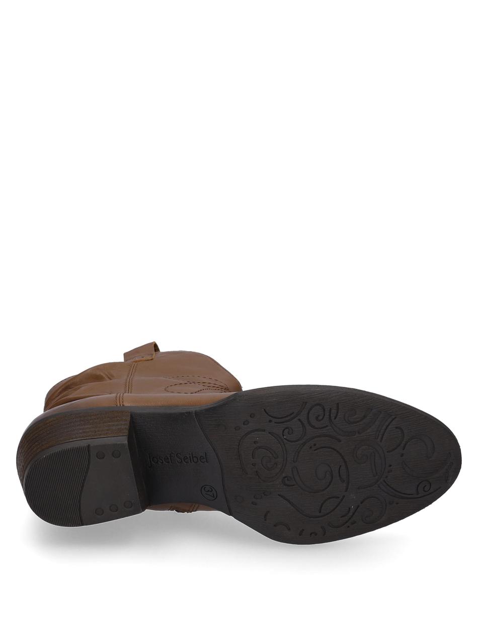 Stiefel Daphne 49, cognac