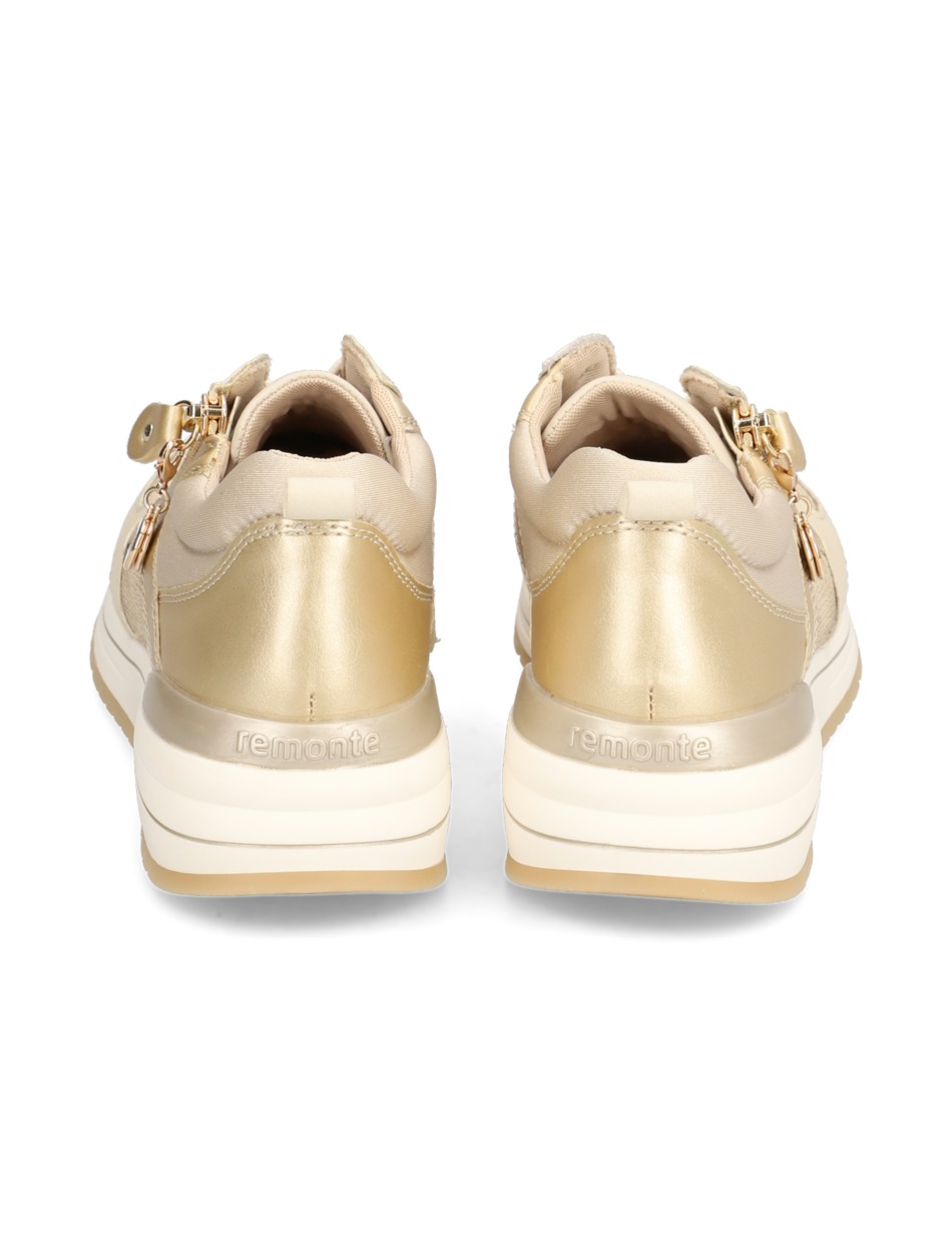 Lederkombination Sneaker