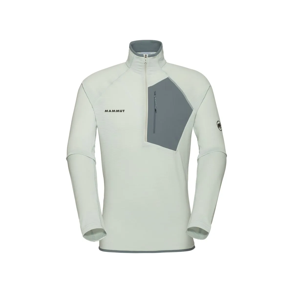 Mammut Aenergy Light Ml Half Zip Pull Men Silver Sage-strata