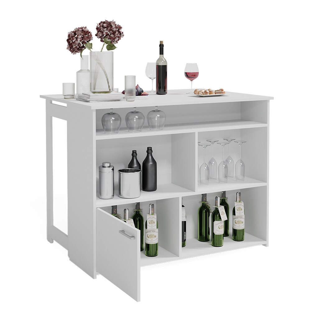 Vicco Bartisch Dominic Weiß 116 x 37 cm Esszimmer Küche offene Fächer Tür