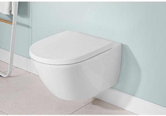 Villeroy & Boch Subway 3.0 Toiletset - Diepspoel - Inbouwreservoir - Ceramic+ Stone White