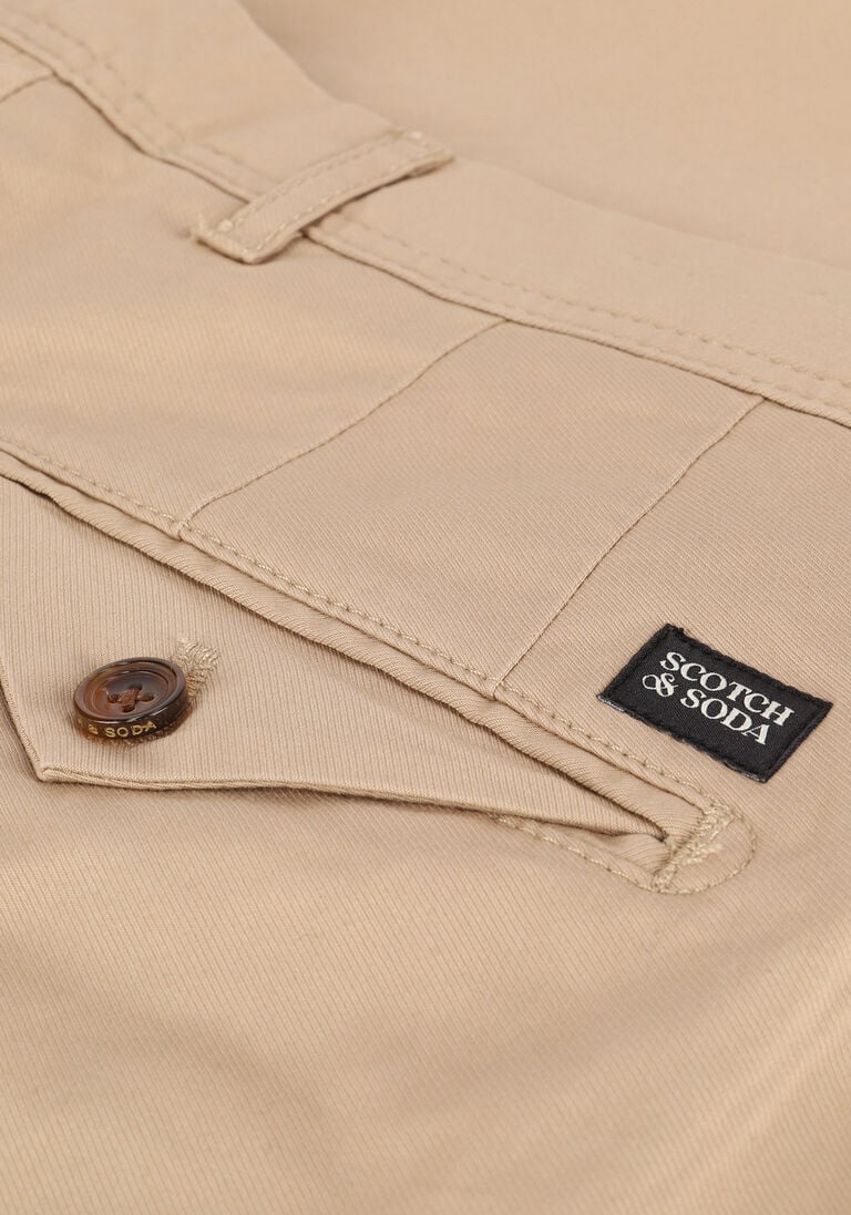 SCOTCH & SODA zand scotch & soda chino stuart regular slim-fit