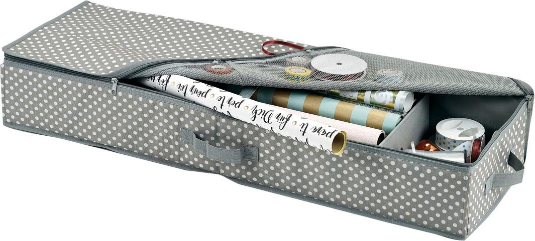 Zeller Present Aufbewahrungsbox (Geschenkpapier-Organzier), aus Polyester