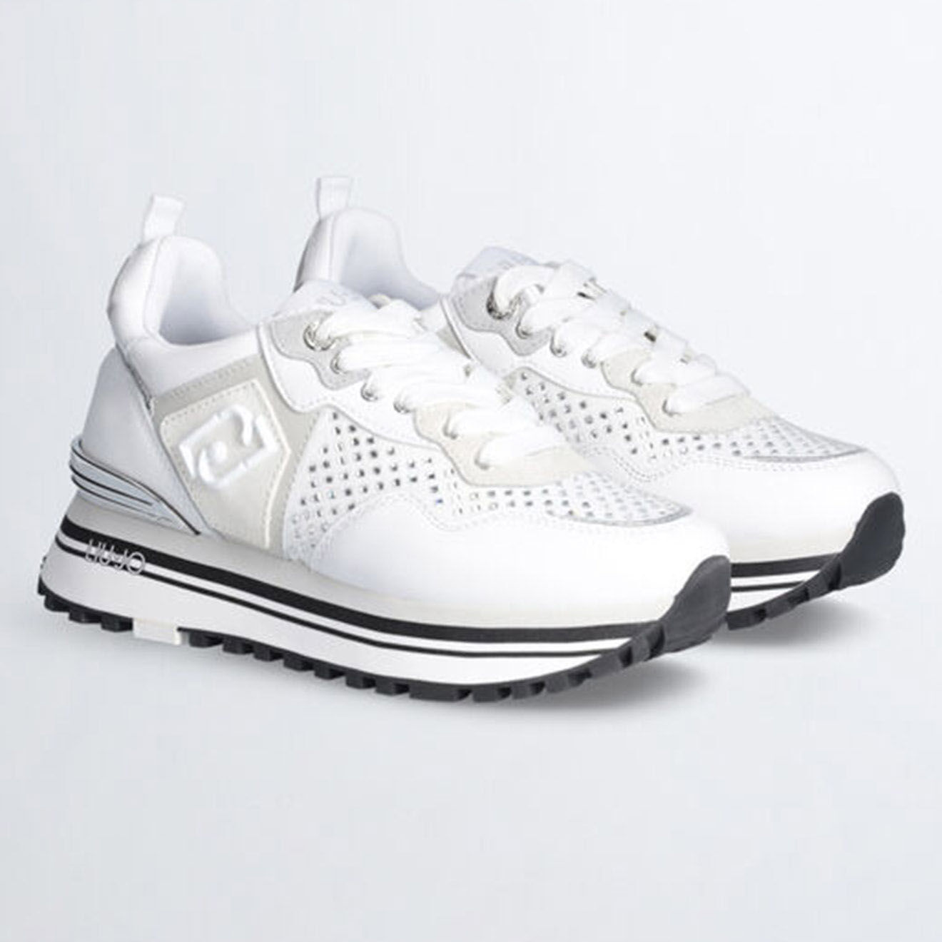 Liu-Jo Sneakers en Cuir Mahaut blanches