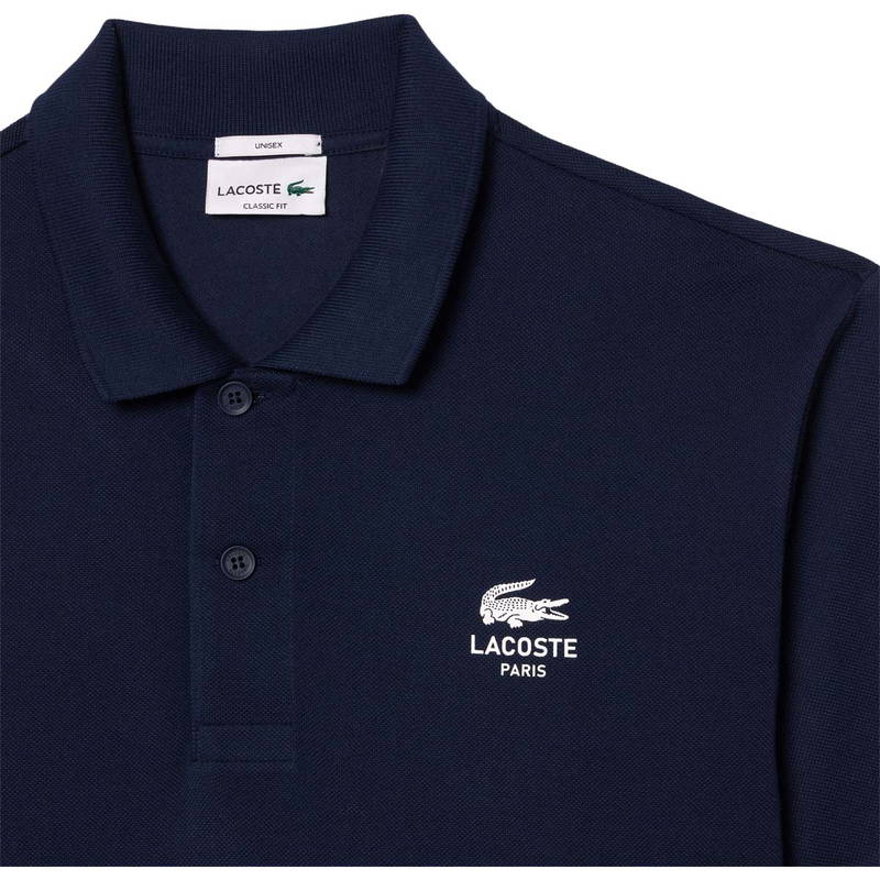 Lacoste Classic Fit Signature Print Polo T-shirt Unisex
