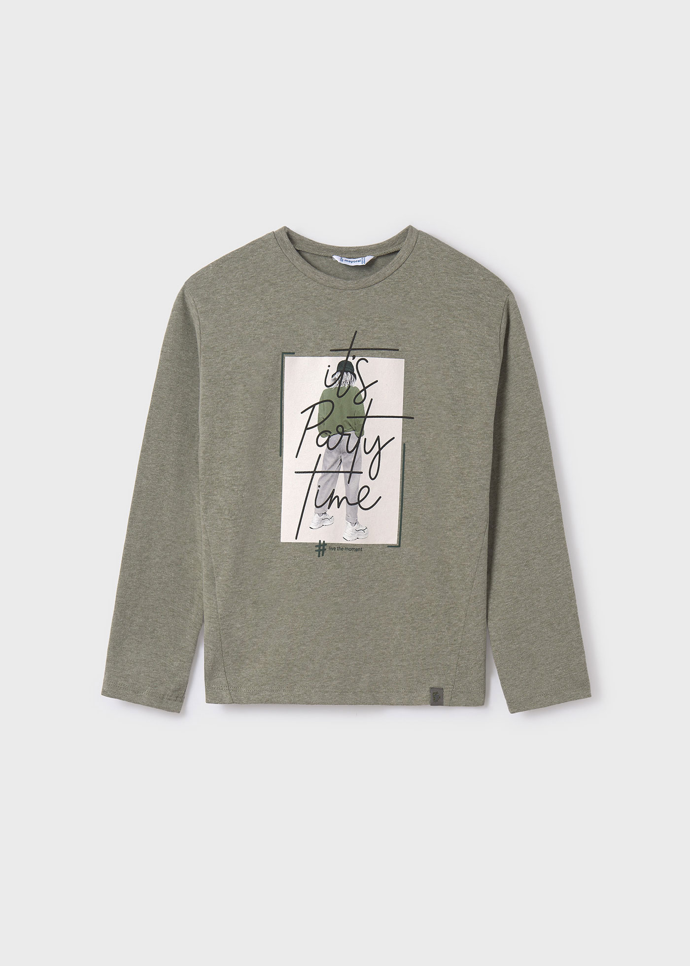 Camiseta Better Cotton Girl com estampa de fotografia
