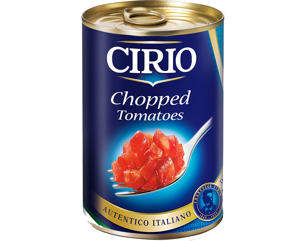 TOMATE PELADO CIRIO CUBOS 400G