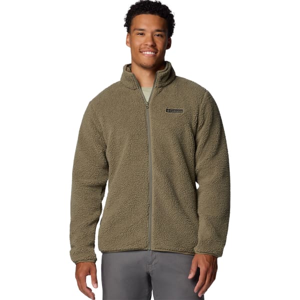 Veste polaire COLUMBIA RUGGED RIDGE III SHERPA FULL ZIP STONE GREEN