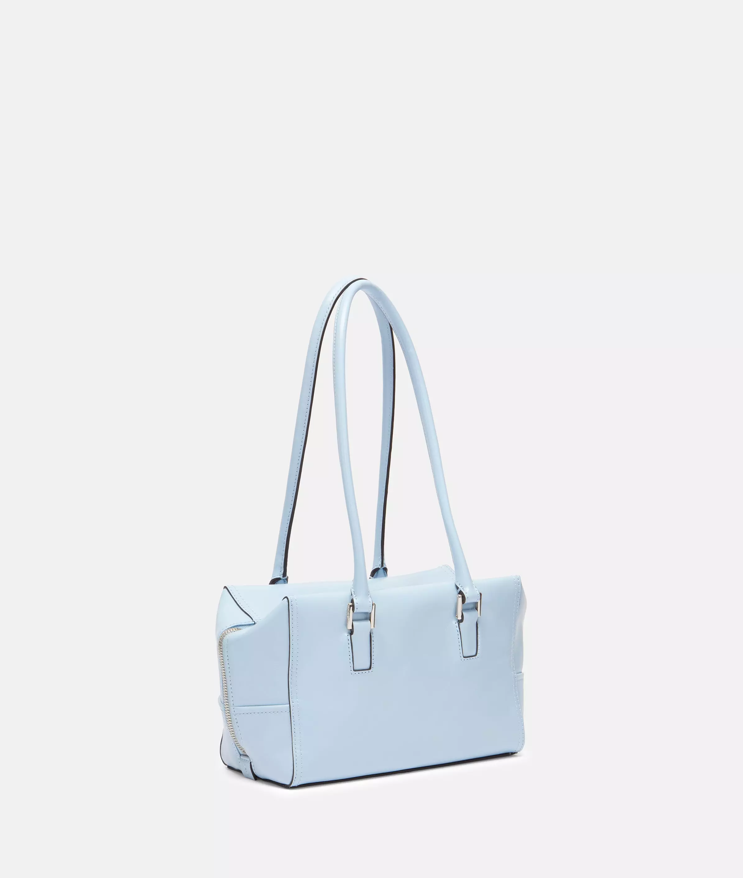 Archive Kayla Satchel S Handy leather shoulder bag with glossy finish
