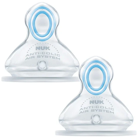 Lot de 2 tétines en silicone T2   Transparent        XL   de               Nuk