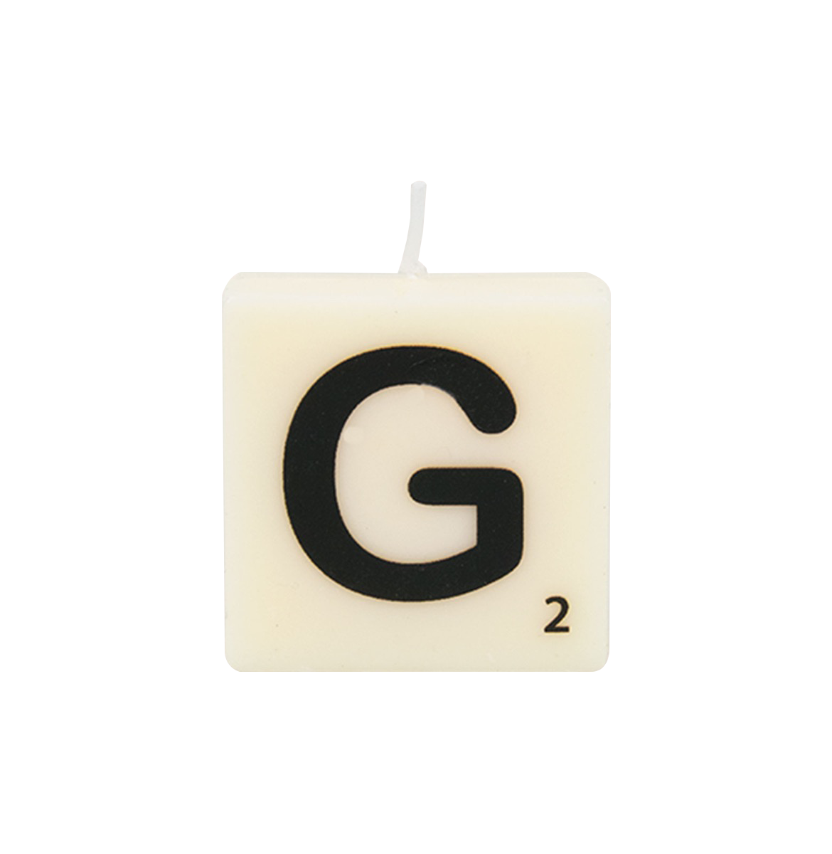 Bougie lettre G The Gift Label