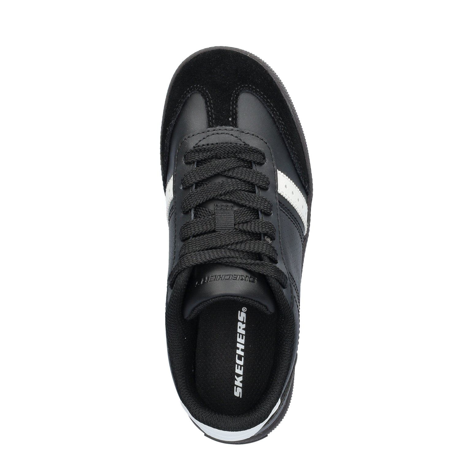 Zinger Street jongens sneaker Skechers Zwart