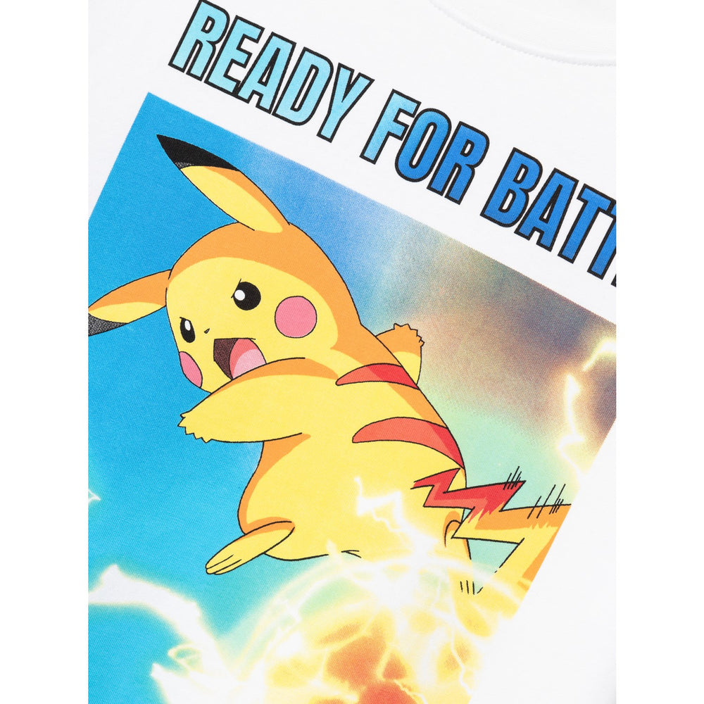 Køb Name It Bright White Skylar Pokemon T-Shirt