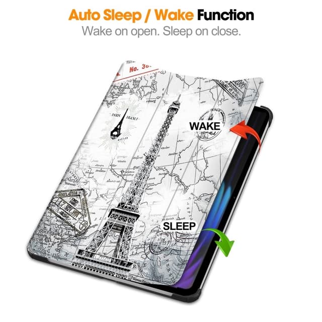 Slim Fit Cover Case til Xiaomi Pad 7 Auto Wake / Sleep