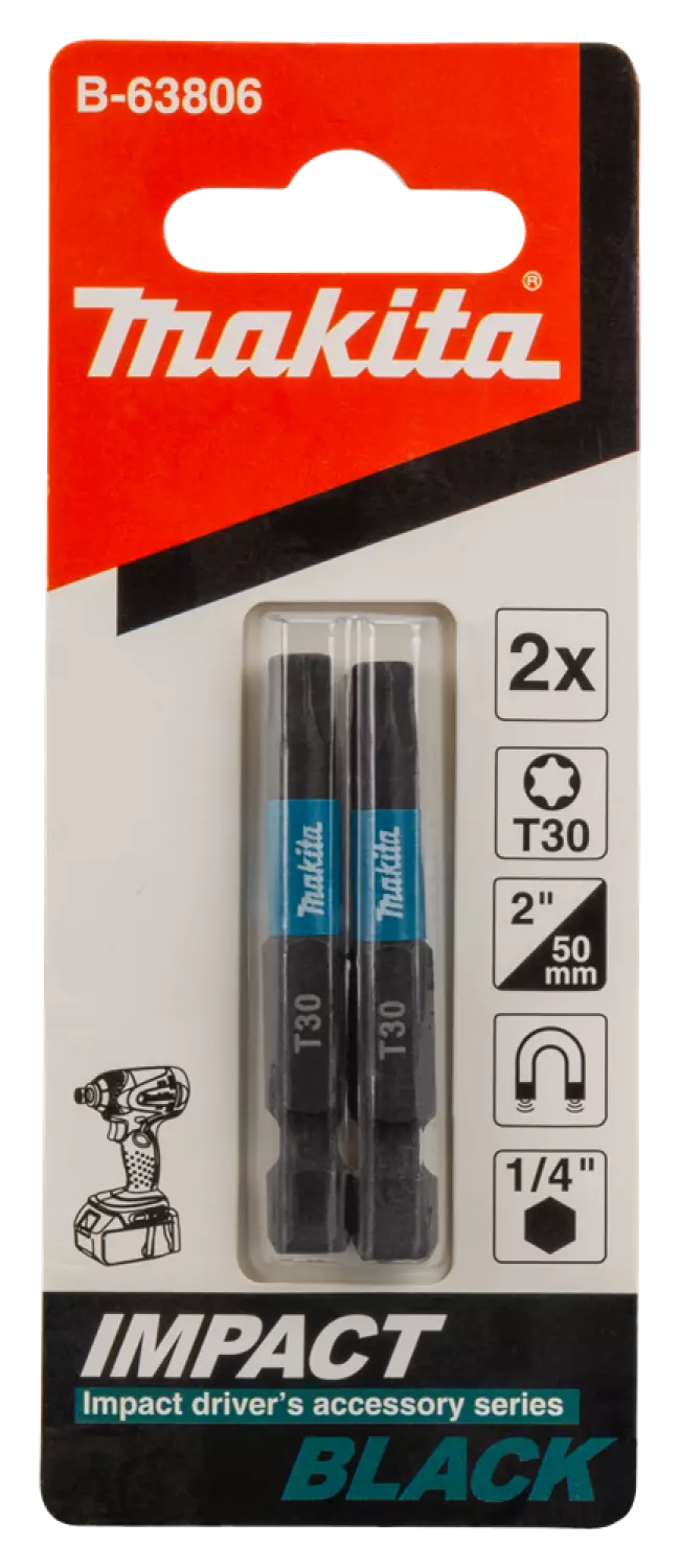Makita B-63806 Slagschroefbit T30x50mm